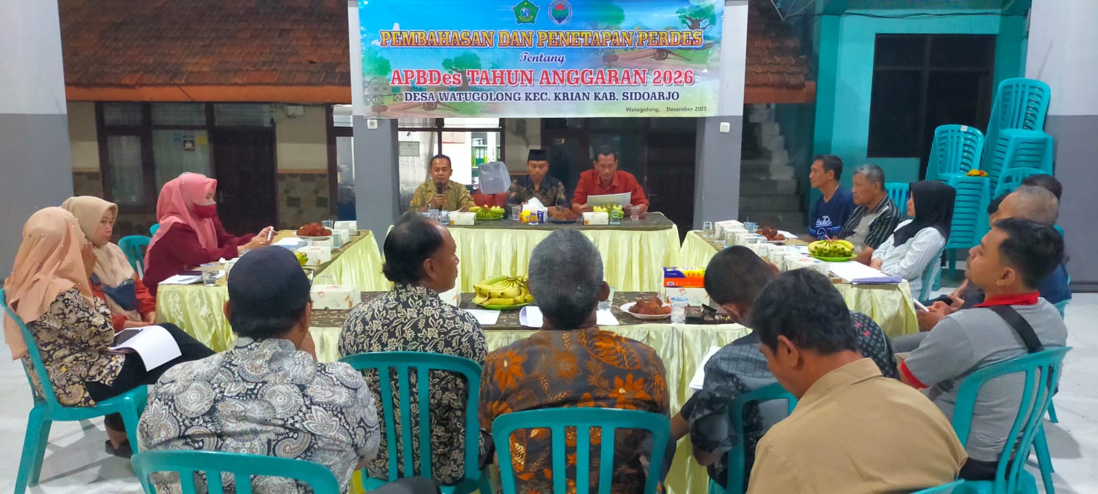 APBDES Watugolong  Tahun 2026 sudah ditetapkan.